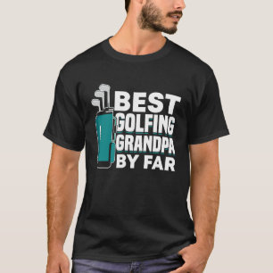 Golfing Golf Player Coach Grandfather Golfer Pappa T Shirt