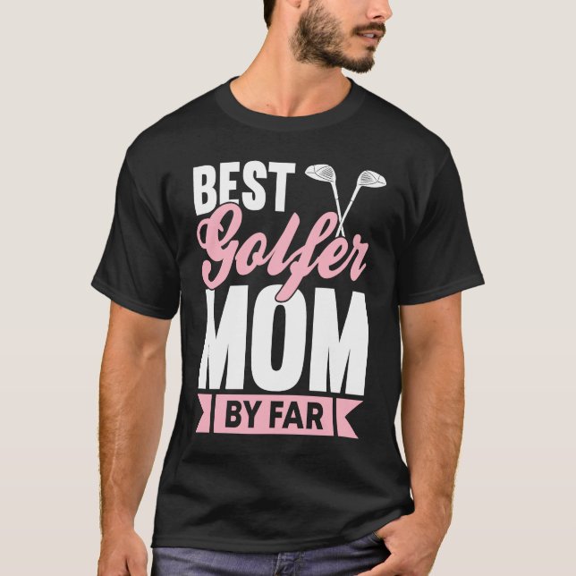 Golfing Golf Player Coach Mother Golfer Mom  5 T Shirt (Framsida)