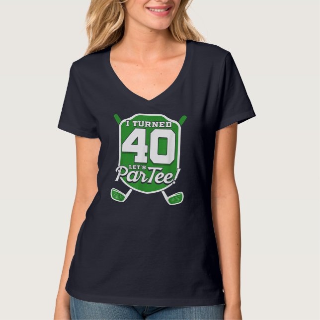 Golfing Golfing 40 dagars Golf Player G T Shirt (Framsida)