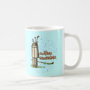 Golfing Grandma Kaffemugg