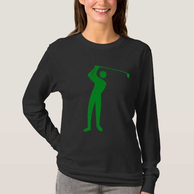 Golfing - Grass Grönt Tee (Framsida)