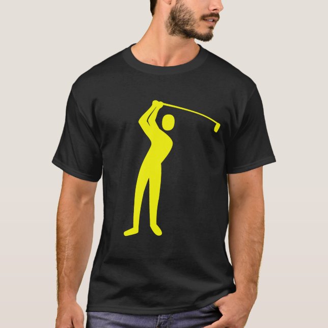 Golfing - Gult Tee (Framsida)