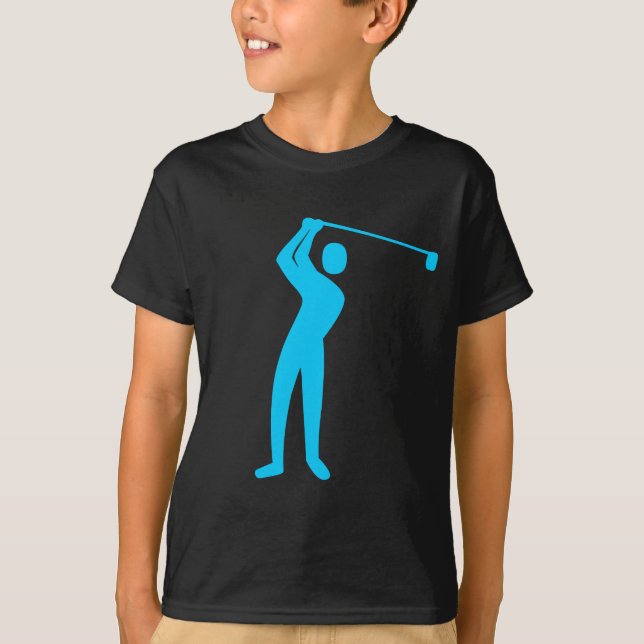 Golfing - Himlar Blue Tröja (Framsida)
