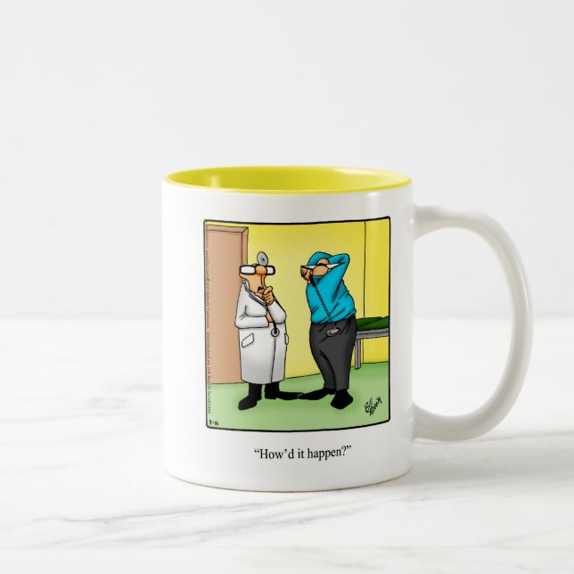 Golfing Humor Mugg Gift for Golfers (Höger)