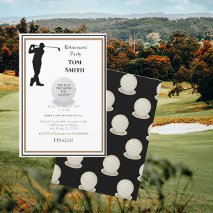 Golfing i min framtida Pension Party II Inbjudningar