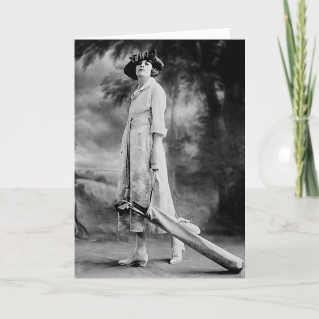 Golfing i Stil, 1920-talet Kort (Framsida)