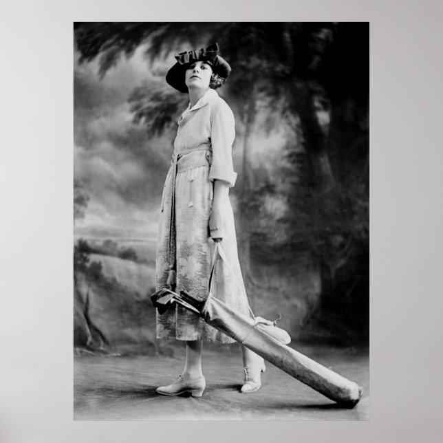 Golfing i Stil, 1920-talet Poster (Framsidan)