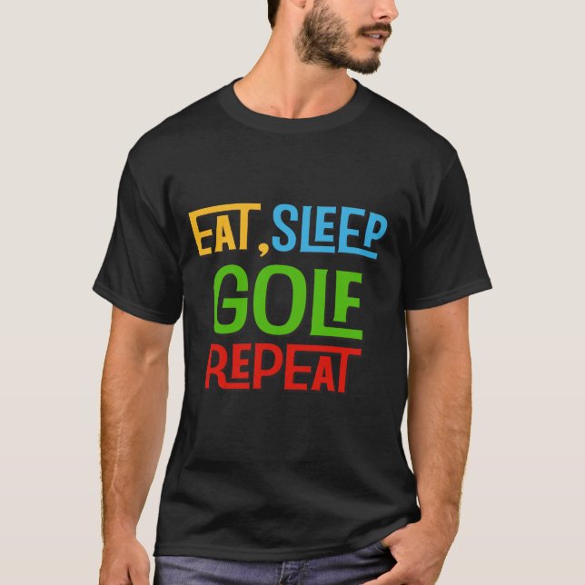 Golfing Joke for Golfer T-Shirt (Framsida)