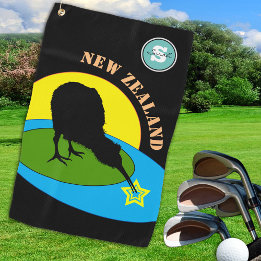 Golfing Kiwi Bird & New Zealand Sports
