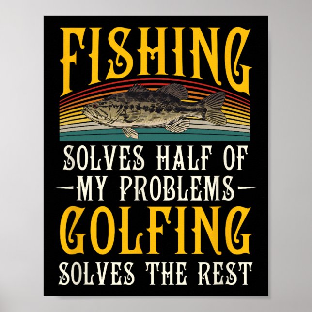 Golfing löser resten av mina problem med fiskekabb poster (Framsidan)
