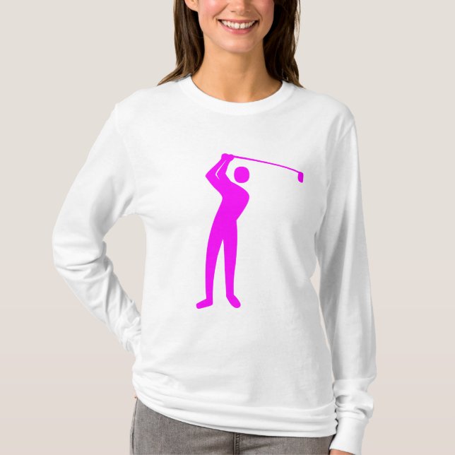Golfing - Magenta Tee (Framsida)