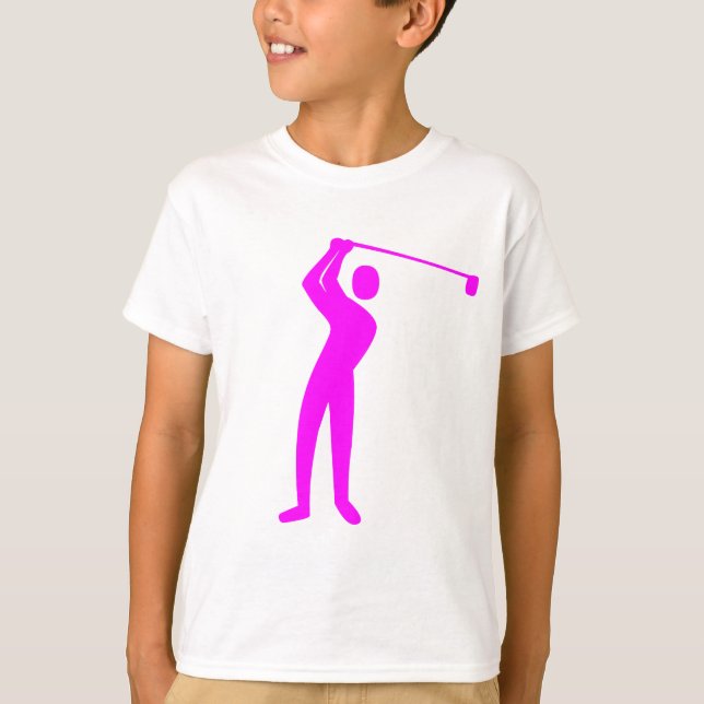 Golfing - Magenta Tröja (Framsida)