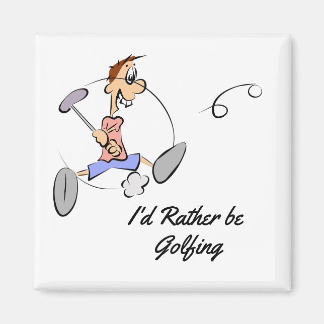 Golfing Magnet (Framsidan)