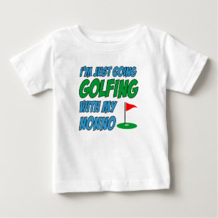 Golfing med icke-italienskt barnbarn t shirt