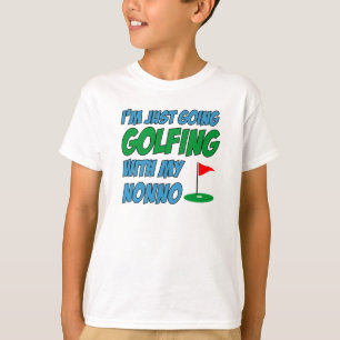 Golfing med icke-italienskt barnbarn t shirt