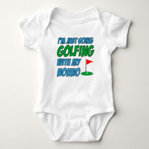 Golfing med icke-italienskt farmor t shirt