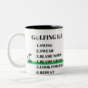 Golfing Mugg