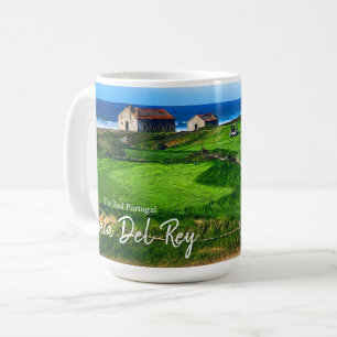 Golfing på Praia Del Rey Portugal Kaffemugg