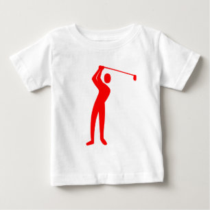 Golfing - Röd T-shirt