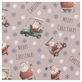 Golfing Santa on Dusty Ro Tyg