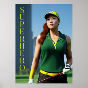 Golfing SuperPoster Poster