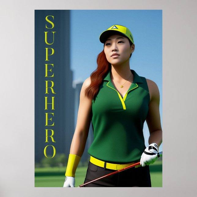Golfing SuperPoster Poster (Framsidan)