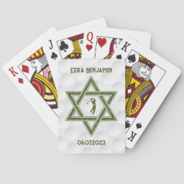 Golfing Theme Golf Pub Mitzvah Casinokort