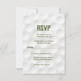Golfing Theme Golf Pub Mitzvah OSA kort