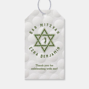 Golfing Theme Golf Pub Mitzvah Presentetikett