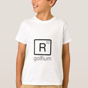 Golfium R32 (det mörka trycket) Tee Shirt