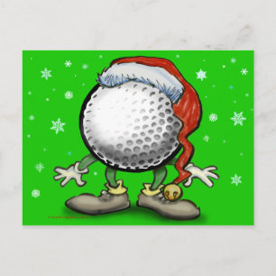 Golfjul Helg Vykort