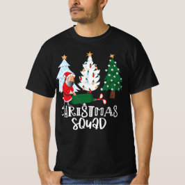 Golfjulfest med Jultomten på Julafton Träd T Shirt