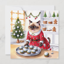 Golfjultema för Cat Lover Golfer