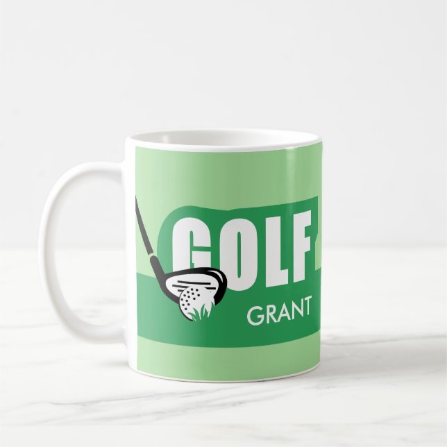 Golfkaffemuggar Kaffemugg (Vänster)