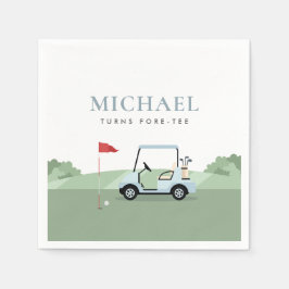 Golfkalas servetter