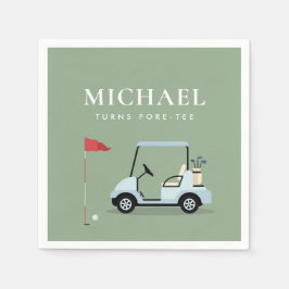 Golfkalas servetter