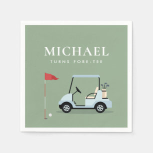 Golfkalas servetter