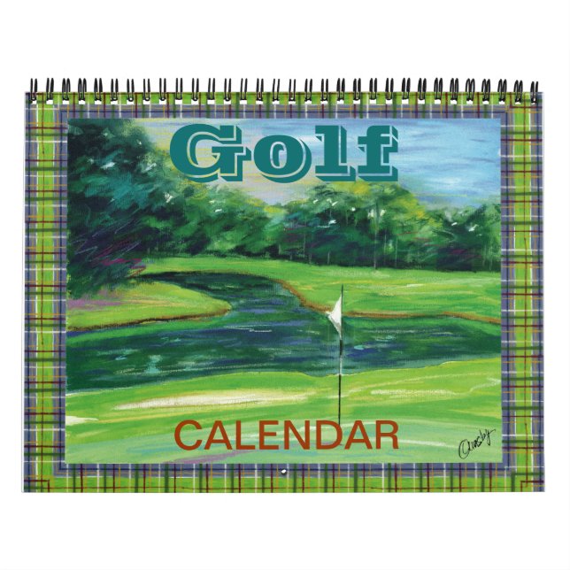 Golfkalender Kalender (Omslag)