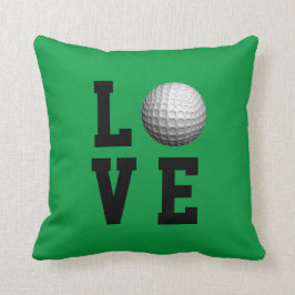 Golfkärlekanpassade Kudde