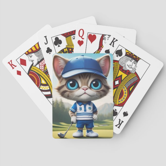 Golfkatt Casinokort (Baksidan)