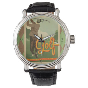 Golfklocka Armbandsur