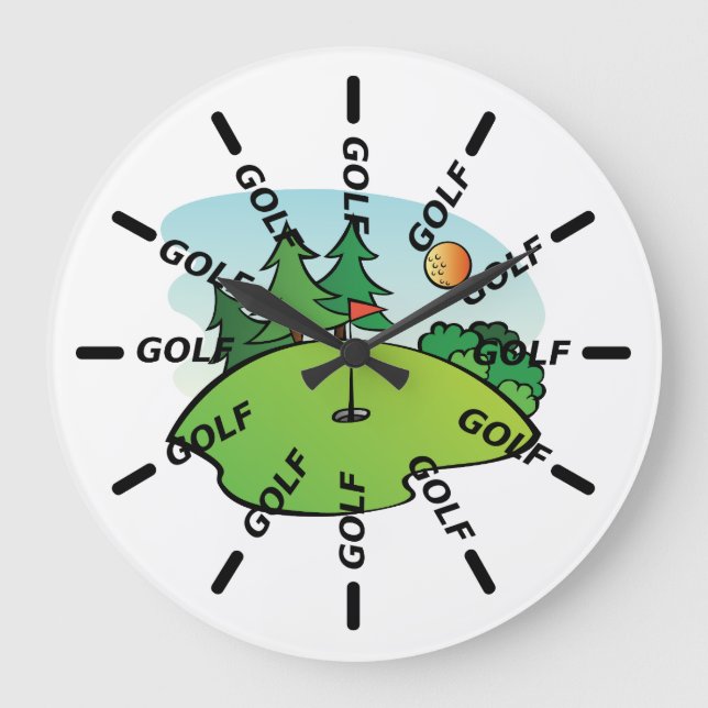 Golfklubb Stor Klocka (Framsida)