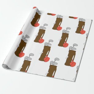 Golfklubbar Presentpapper
