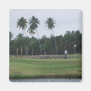 Golfklubbhusmagnet Magnet