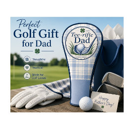 Golfklubbhuvud täcke | Fars dag-present 