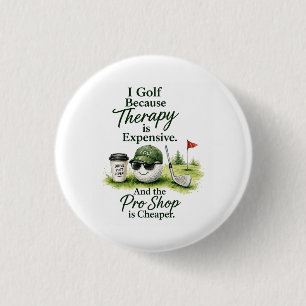 Golfknapp Pin Sassy Golfare Humor Present Knapp