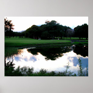 Golfkurs i Dominikanska republiken Poster