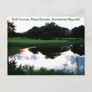 Golfkurs i Dominikanska republiken Vykort