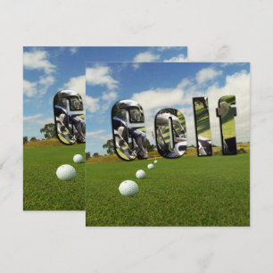 Golfkurs och Logotyp,