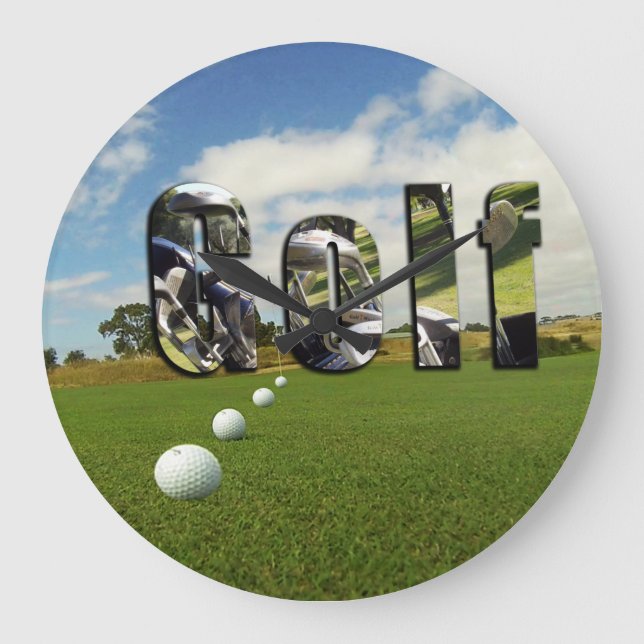 Golfkurs och Logotyp, Stor Klocka (Framsida)